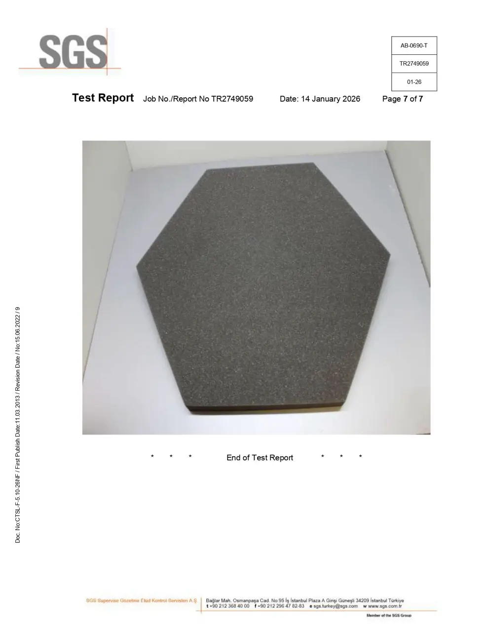 Certyfikat RoHS Bitmat AF-25
